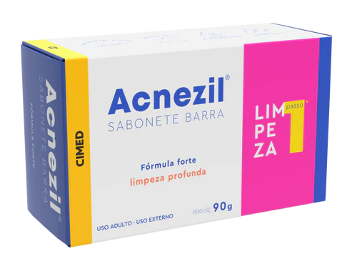 Acnezil Sabonete Barra Fórmula Forte 90gr