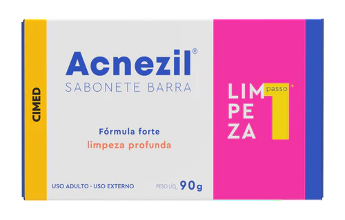 Acnezil Sabonete Barra Fórmula Forte 90gr