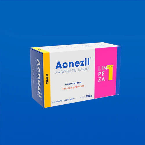 Acnezil Sabonete Barra Fórmula Forte 90gr
